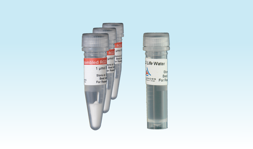 <em>3-D Life</em> Scrambled RGD Peptide (3x 1 µmol) <em>3-D Life</em> Scrambled RGD Peptide (3x 1 µmol)
